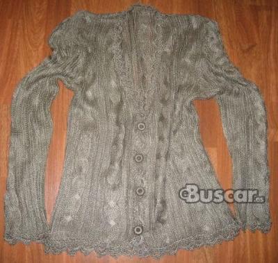 eBuscar Segunda mano Chaqueta artesanal color arena oscura...