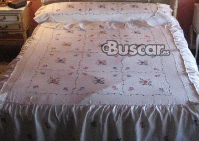 eBuscar Segunda mano Colcha de Lagartera para cama de...